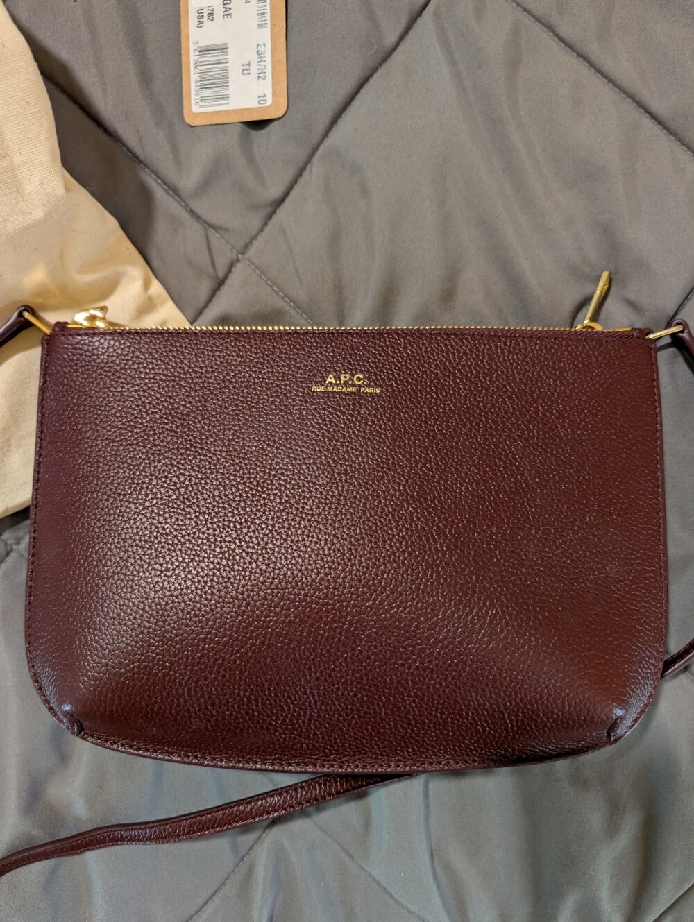 A.P.C. Sarah Bag In Vino